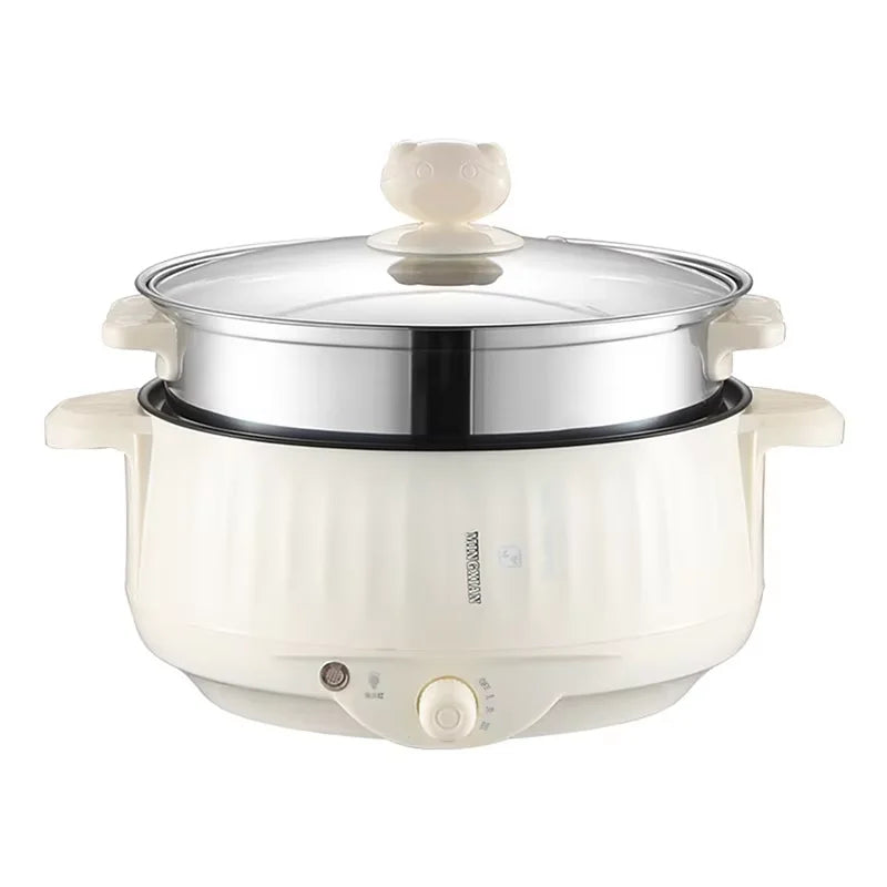 Electric hot pot Noodle cooking small electric cooker electric cooker multi-functional household electric cooker stir-frying pan